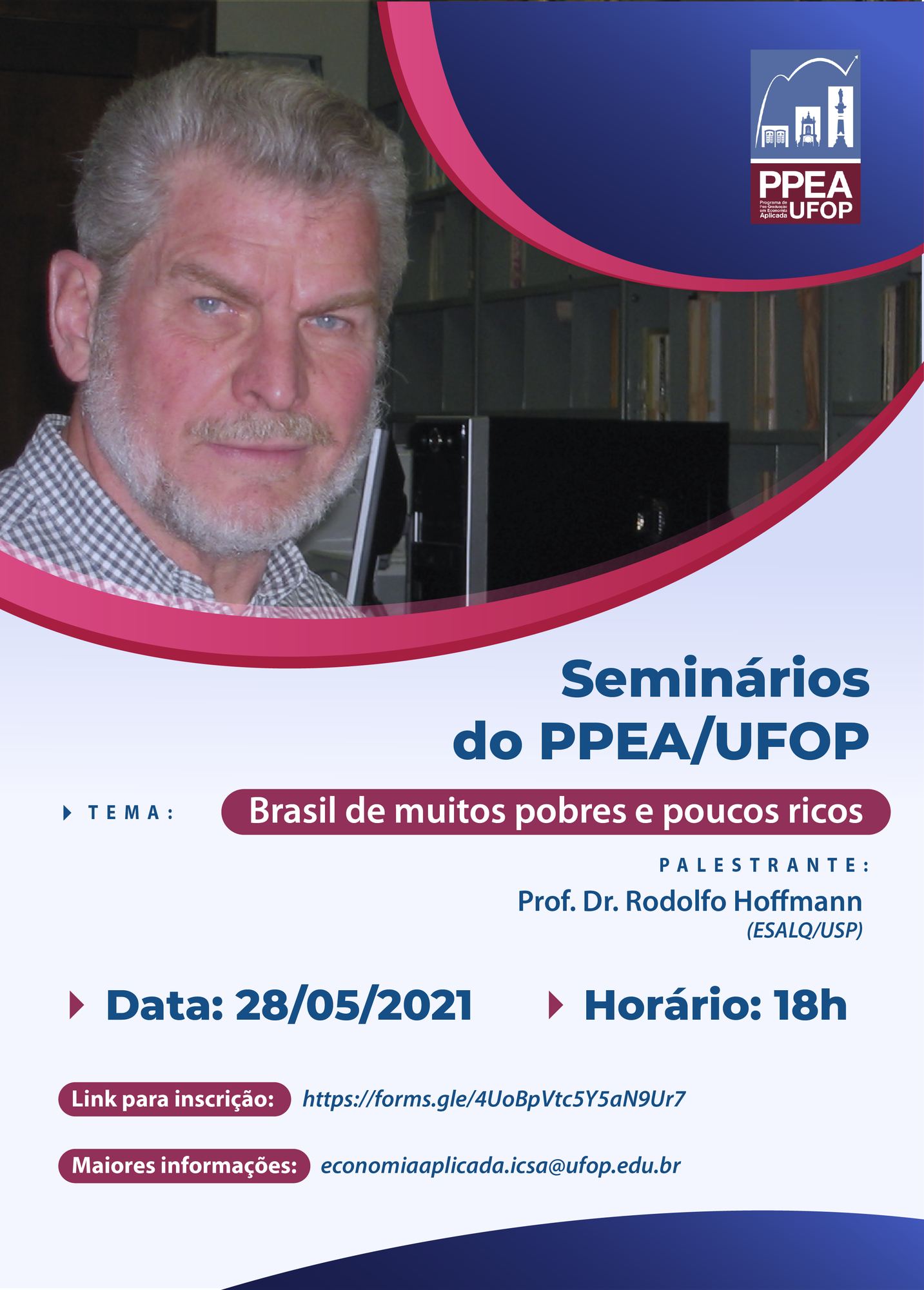 Palestra Prof. Dr. Rodolfo Hoffmann